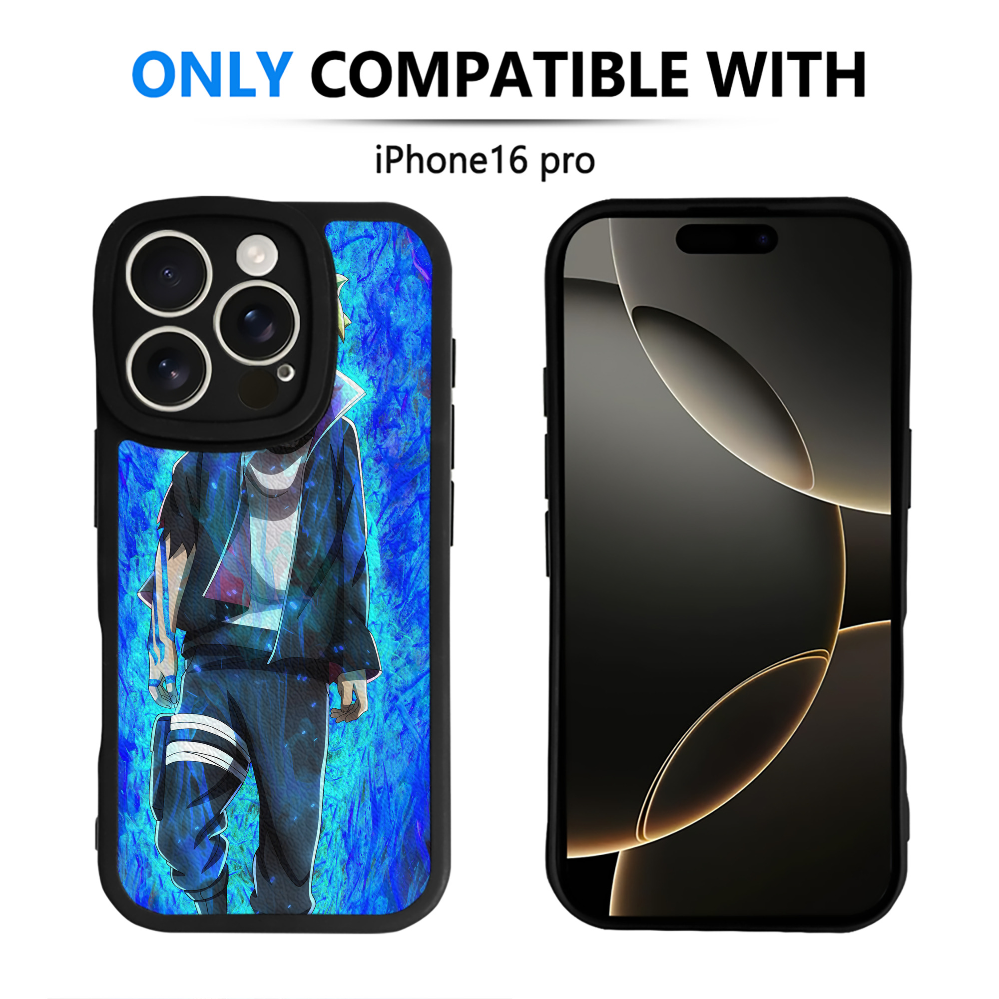 （画像用） NARUTO -ナルト- NARUTO -ナルト- 疾風伝 【iPhone 16シリーズ対応】シリコンスマホケース（レザー調） 材質：シリコン